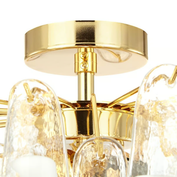 FIORDALISO - Murano glass ceiling lamp by Sogni Di Cristallo - view 3